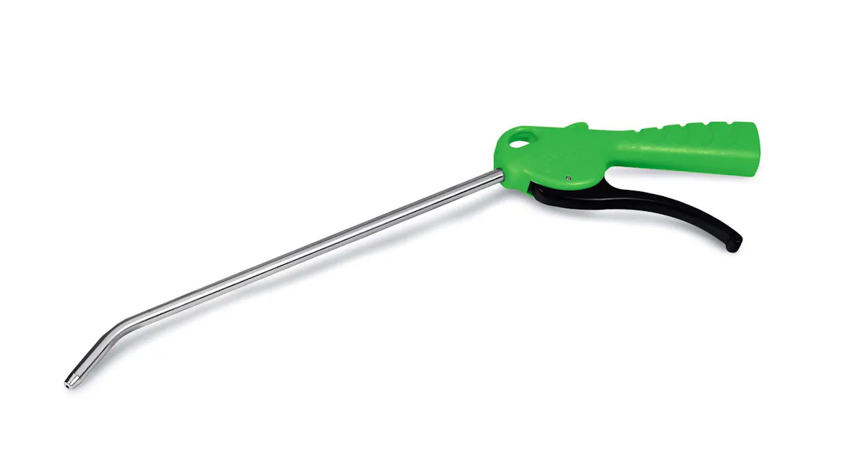 12IN BENT TUBE BLOWGUN GREEN