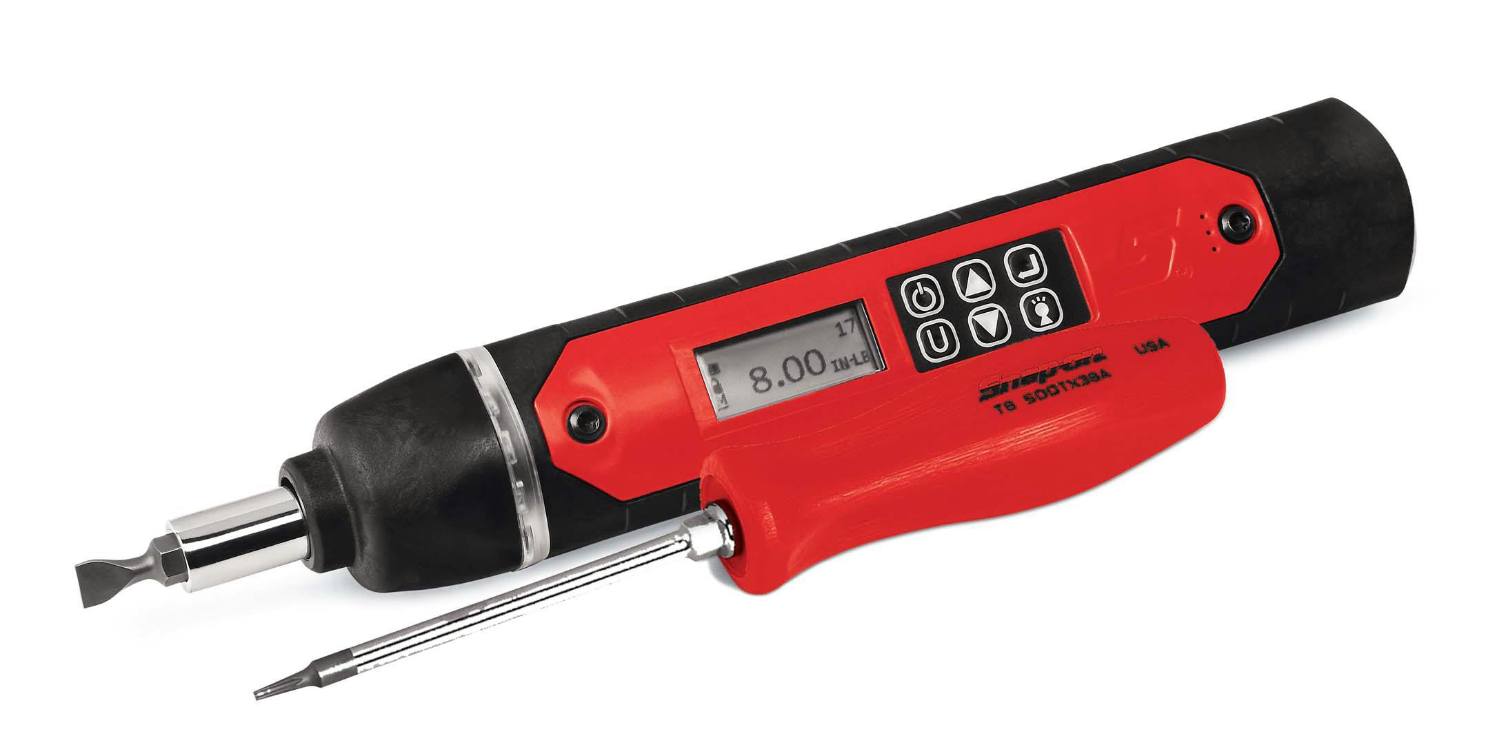 Snap on outlet torque screwdriver