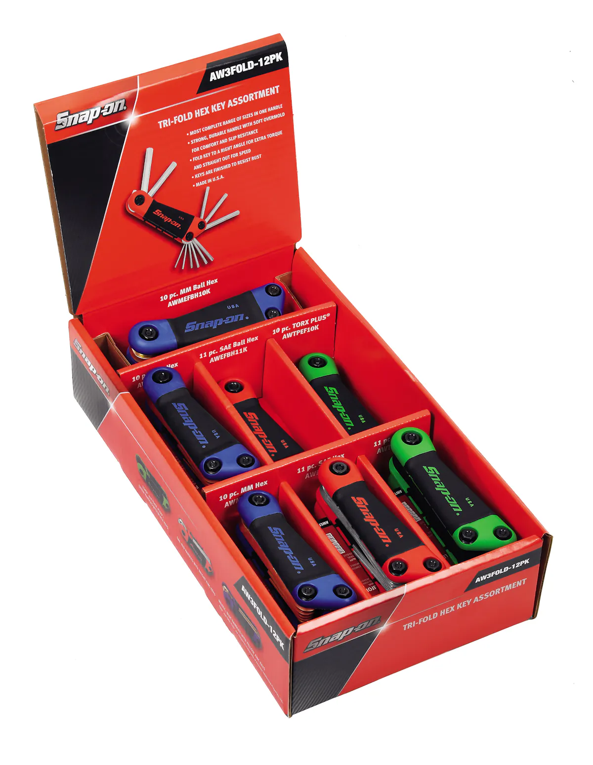 TRI-FOLD HEX KEY TRK PACK
