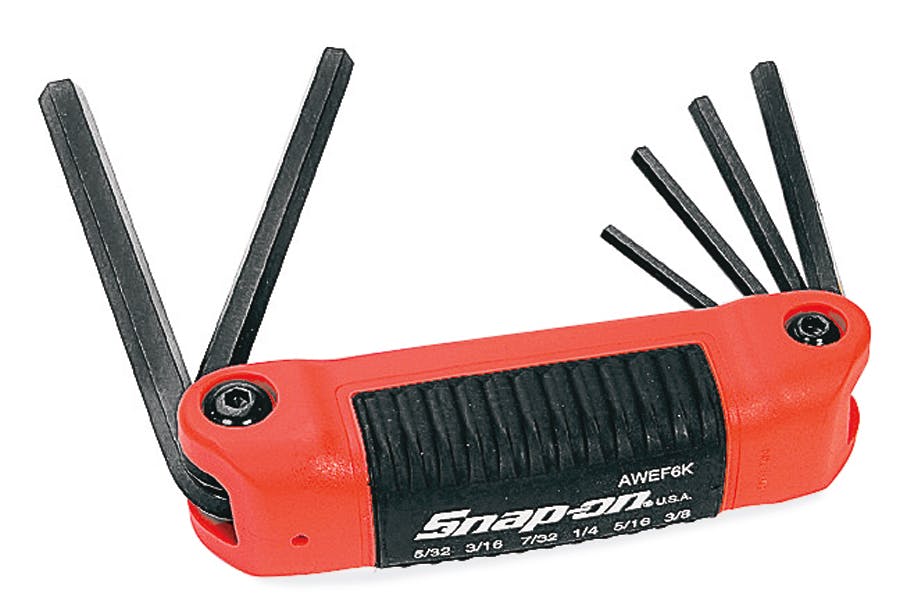 6 pc SAE Folding Hex Key Set | AWEF6K | Snap-on Store