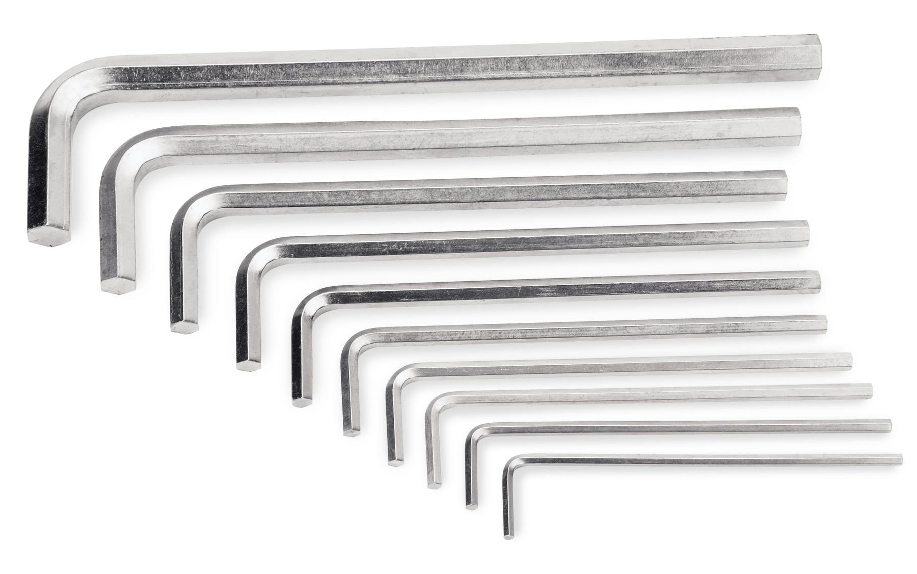 11 pc Metric L-Shaped Hex Wrench Set - Snap-on Industrial