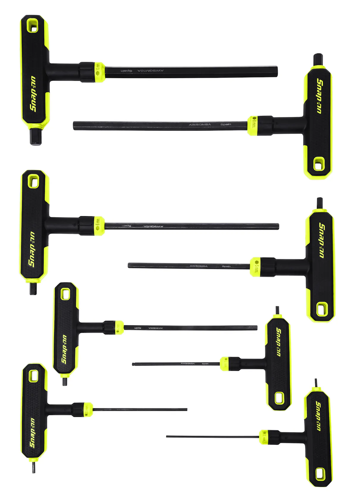 T-HNDL SG MM HEX WR SET HI VIZ