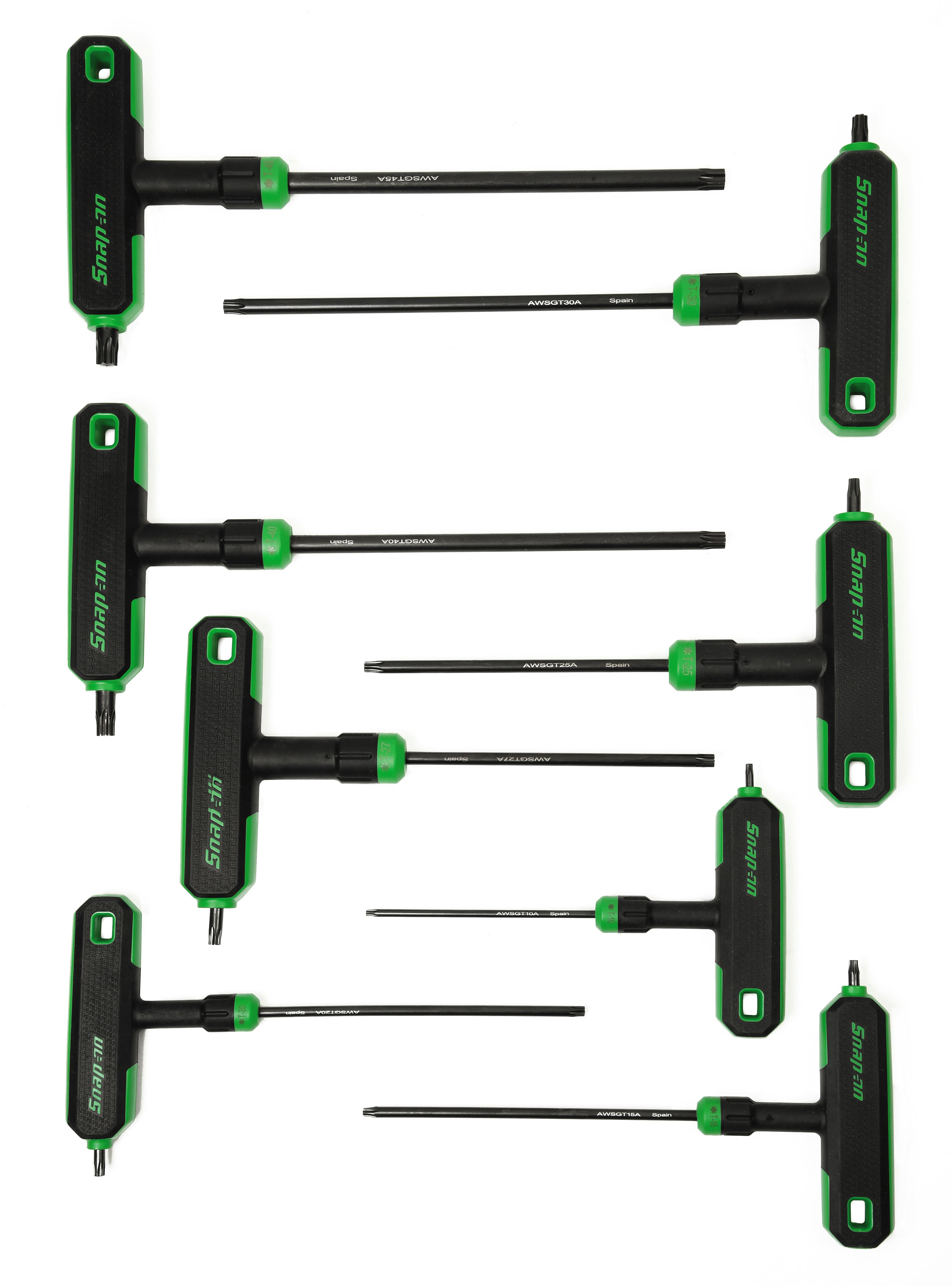 8 pc TORX® L-Shaped/T-Shaped Combination Wrench Set (T10-T45)