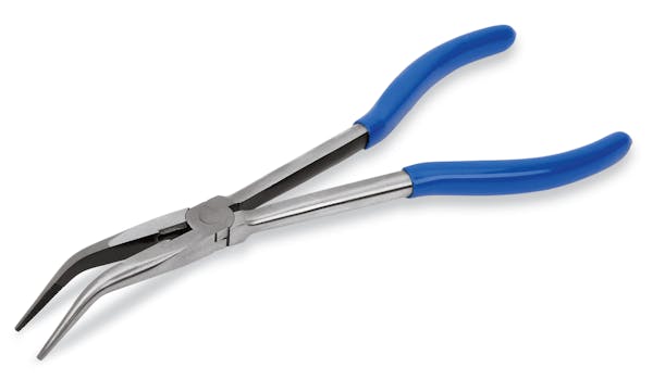 Long-Neck 45° Bent Needle Nose Pliers (Blue-Point