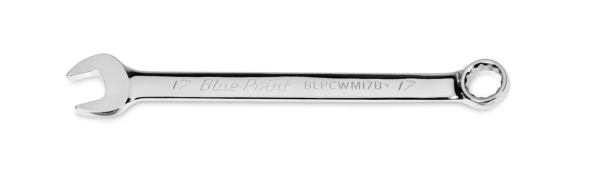 COMBINATION WRENCH CHROME 17MM