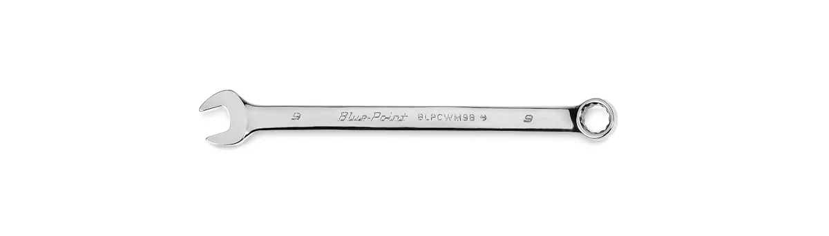 COMBINATION WRENCH CHROME 9MM