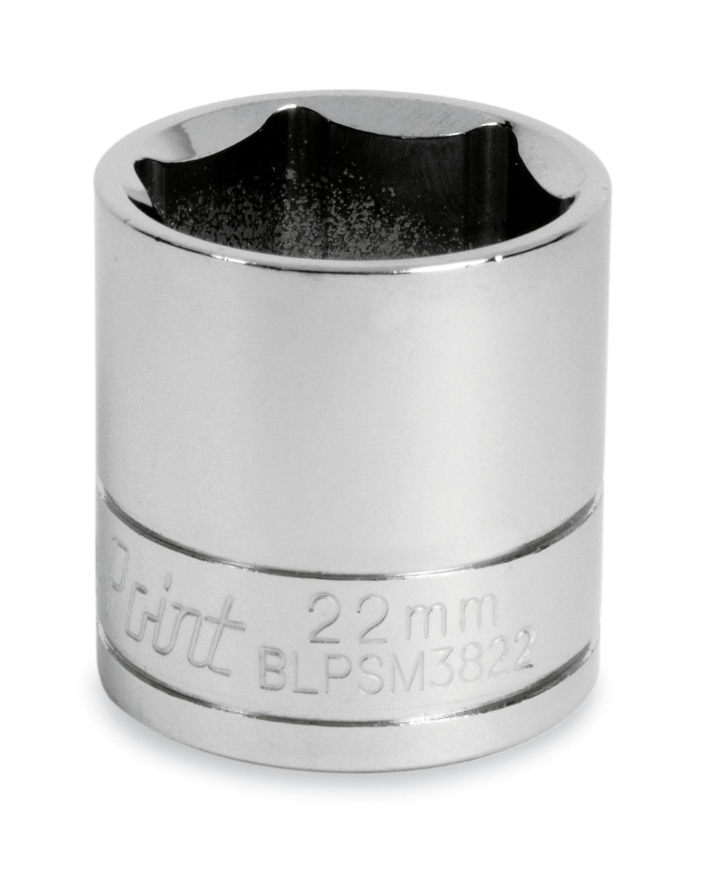 Powerbuilt 3/8 In. Drive X 22mm 6 Point Deep Socket - 641226 - Foto 6