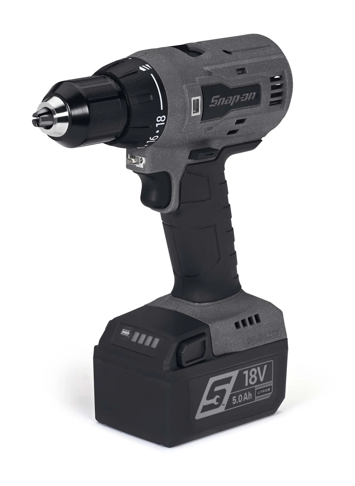 18V 1/2 BLDC DRILL W/BAT GMTL