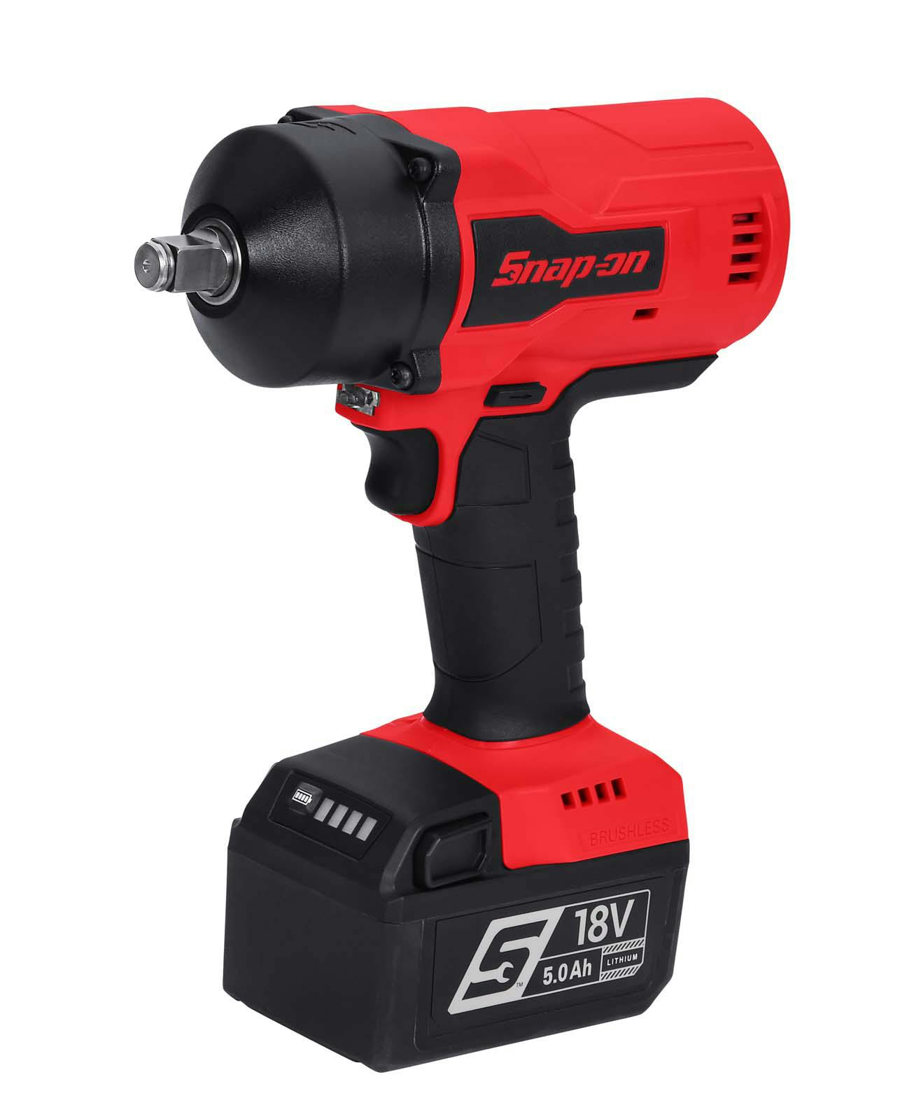 18 V 1/2 Drive MonsterLithium Cordless Impact Wrench (One Battery) (Red) -  Snap-on Industrial