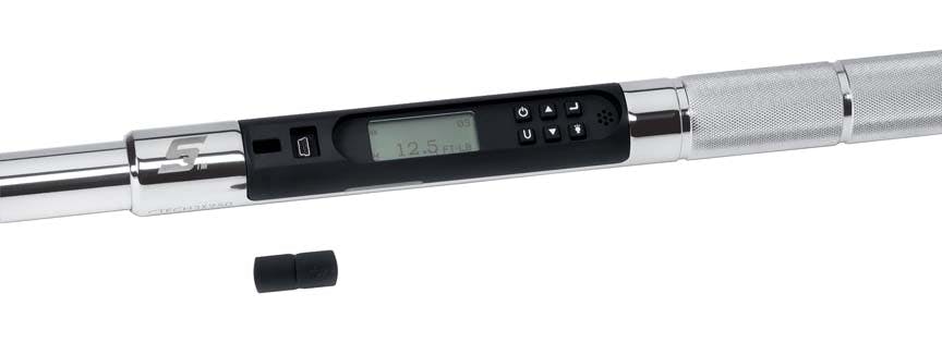 Interchangeable Head X-Shank Techwrench®Torque Wrench (12.5–250 ft