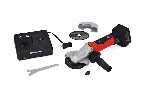 18 V MonsterLithium Cordless Angle Grinder/Cut-Off Tool Kit with Safety  Switch (One Battery/Charger) (Red), CTGR8855AK1
