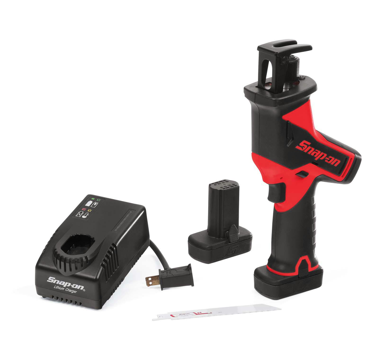 14.4 V MicroLithium Cordless Reciprocating Saw Kit (Red) - Snap-on 