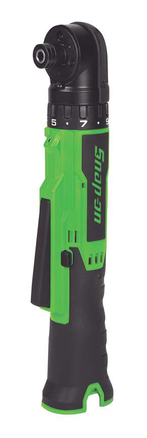 NEW Snap-on 14.4 V Green 1/4" MicroLithium Cordless Right Angle Screwdriver 