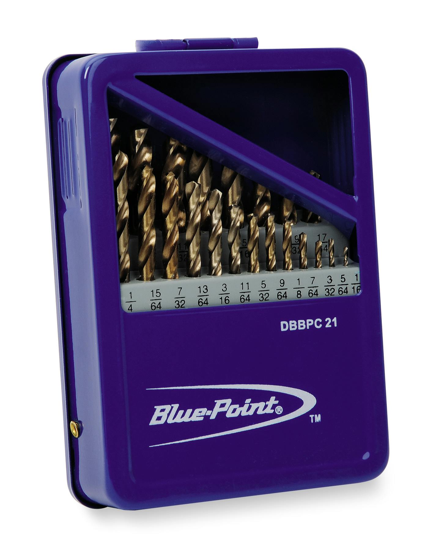 21 pc Cobalt Drill Bit Set (Blue-Point®) | DBBPC21 | Snap-on Store