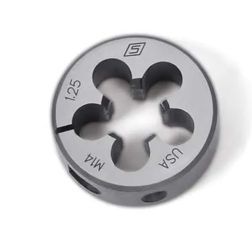 DIE 14MM 1.25 1.5IN RND ADJ