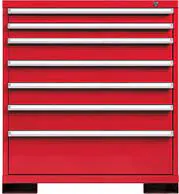 58WX37H RED 7 DRAWER