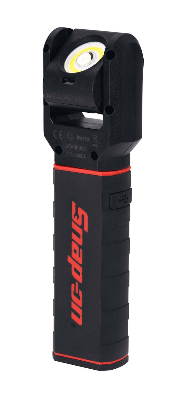 New Snap-on Articulating Work Light Offers 4 Hours of Max Brightness