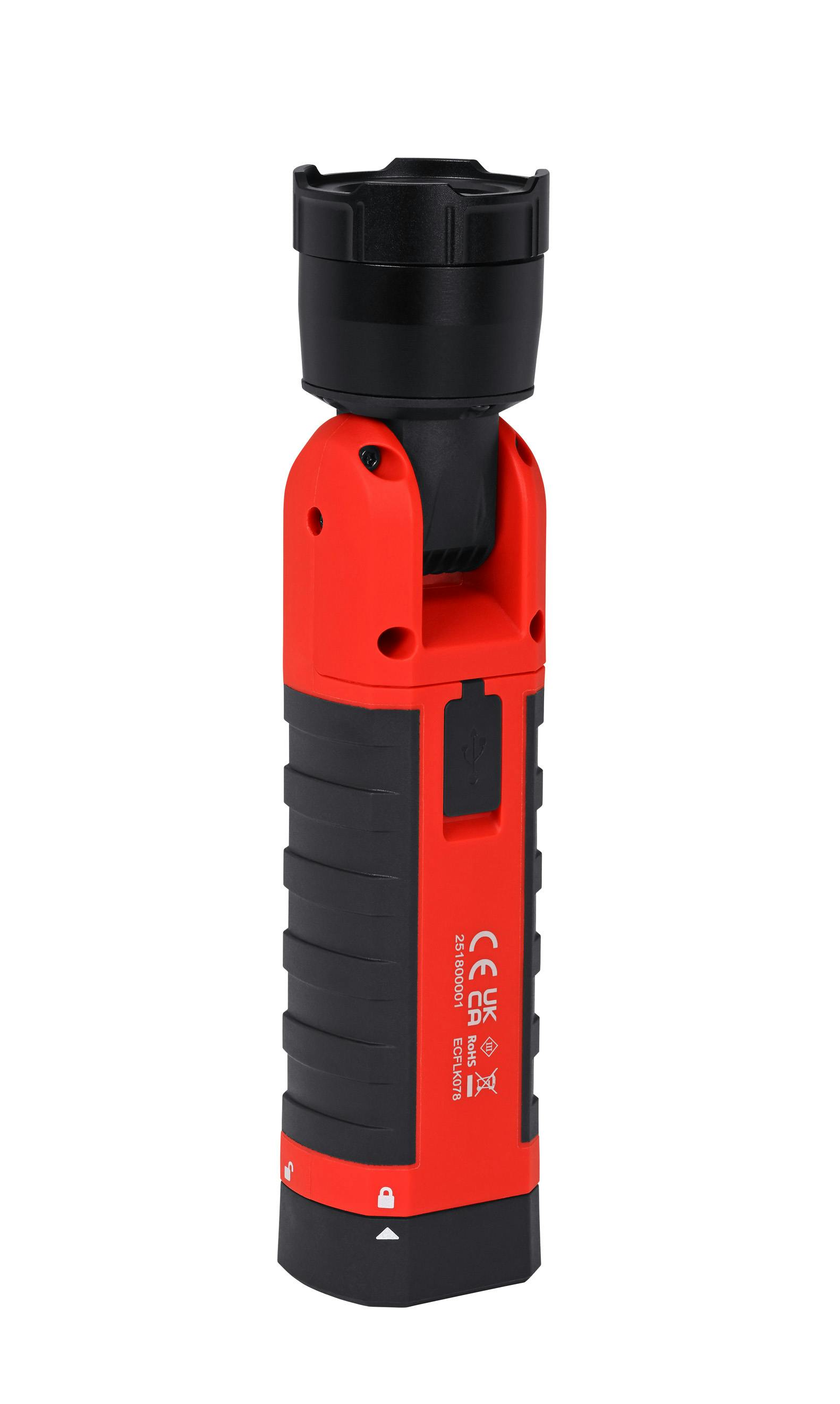 snap-on LEDライト Snap on Tools NEW ECFDD108 Red 1000 Lumen Mini Rotating