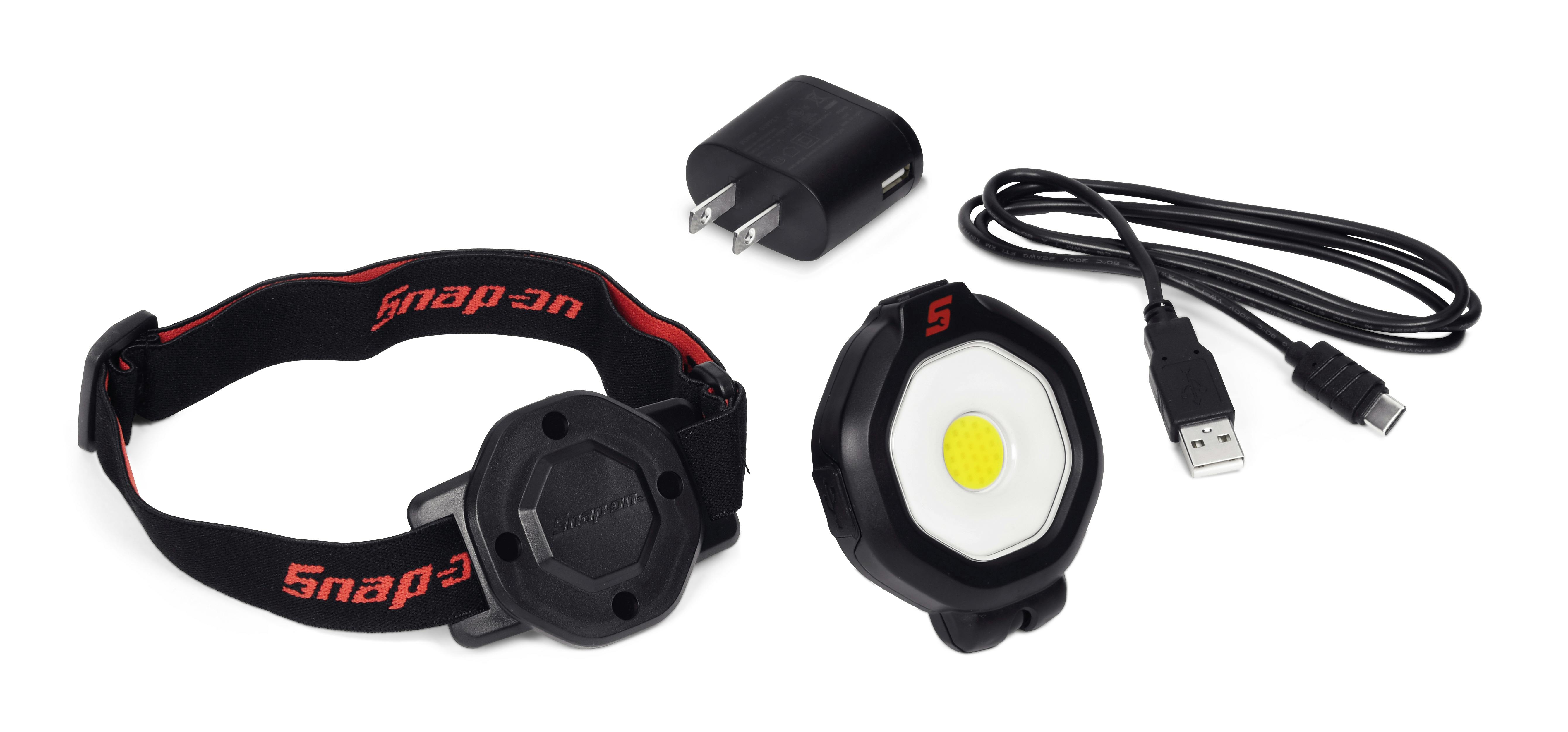 snap on headlamp charger