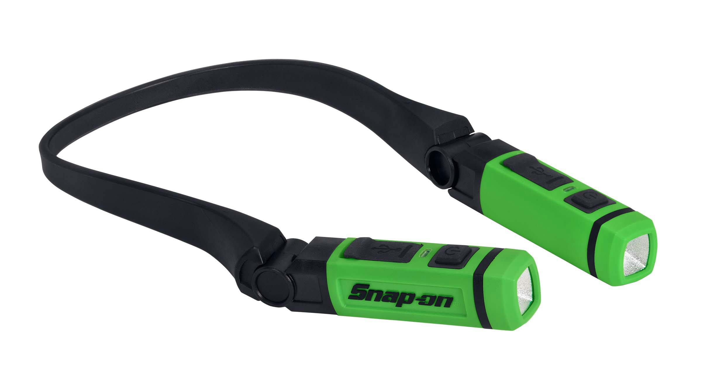 snap on led neck light