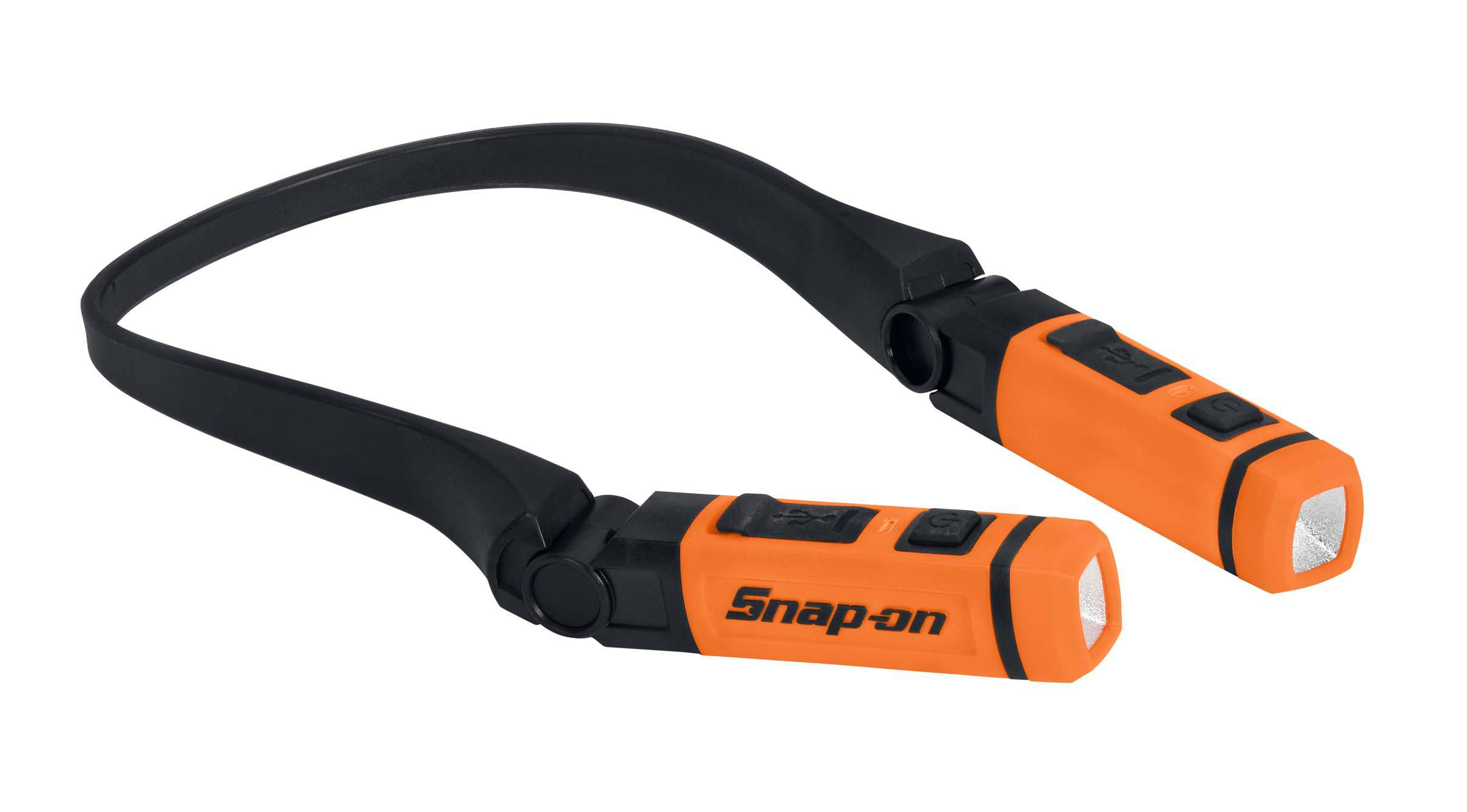 Snap on store neck light