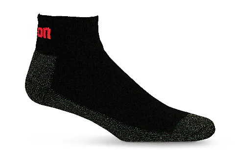 XLG BLACK ANKLE SOCKS