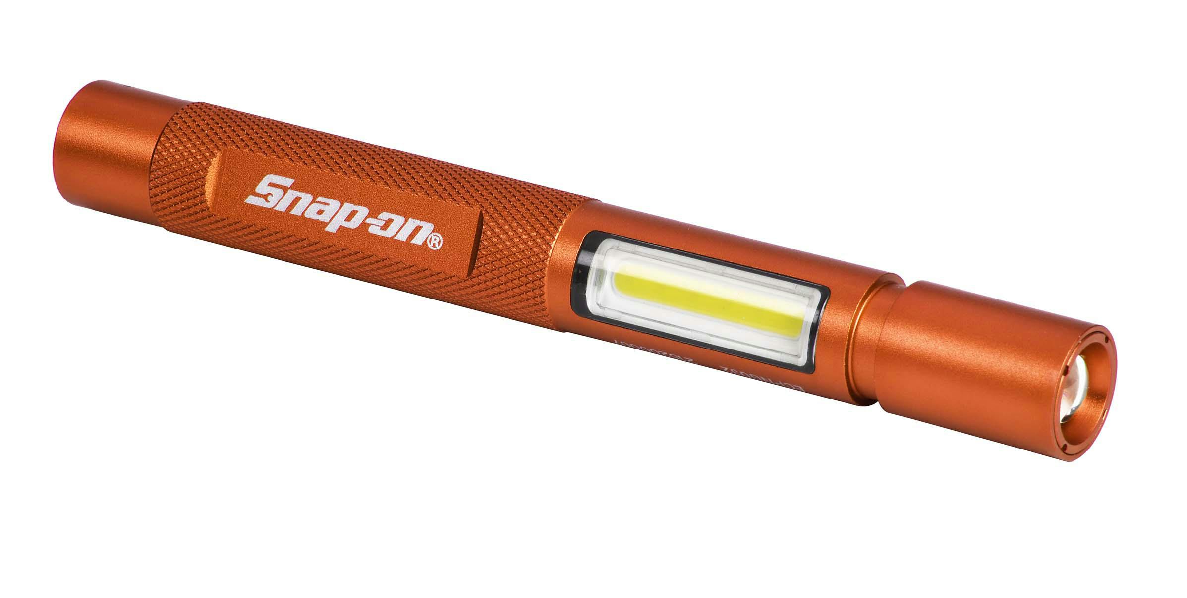 snap on led flashlight