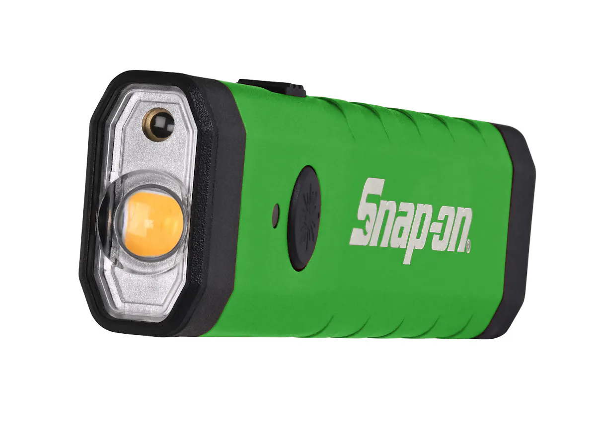 ももごんSnap-on ハンディライト グリーン 350 Lumen Aluminum Slim Pocket Light (Green) | ECPNJ032GM | Snap