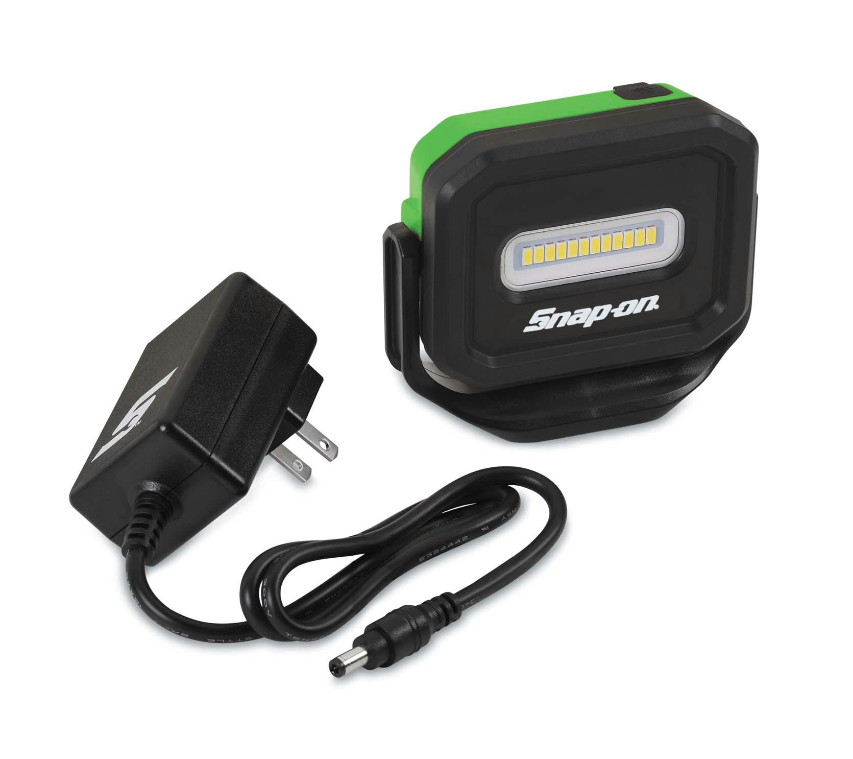 Green Snap-on 400 lumen Rechargeable Project Light 