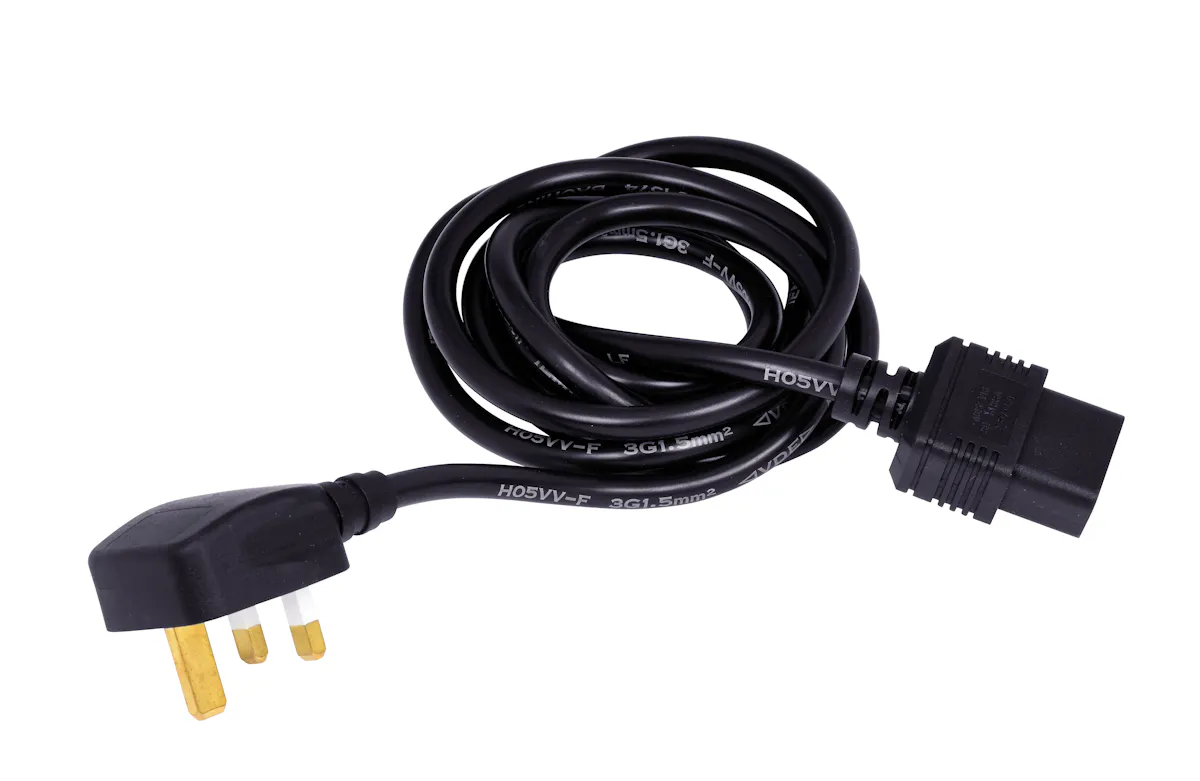 UK POWER CORD 13A EEBC4/5INT