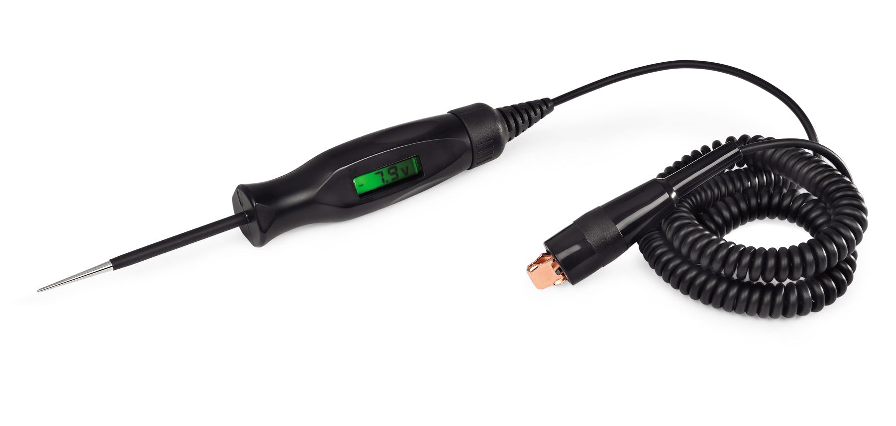 Green Snap-on 6 & 12 Volt Digital LCD Circuit Tester 