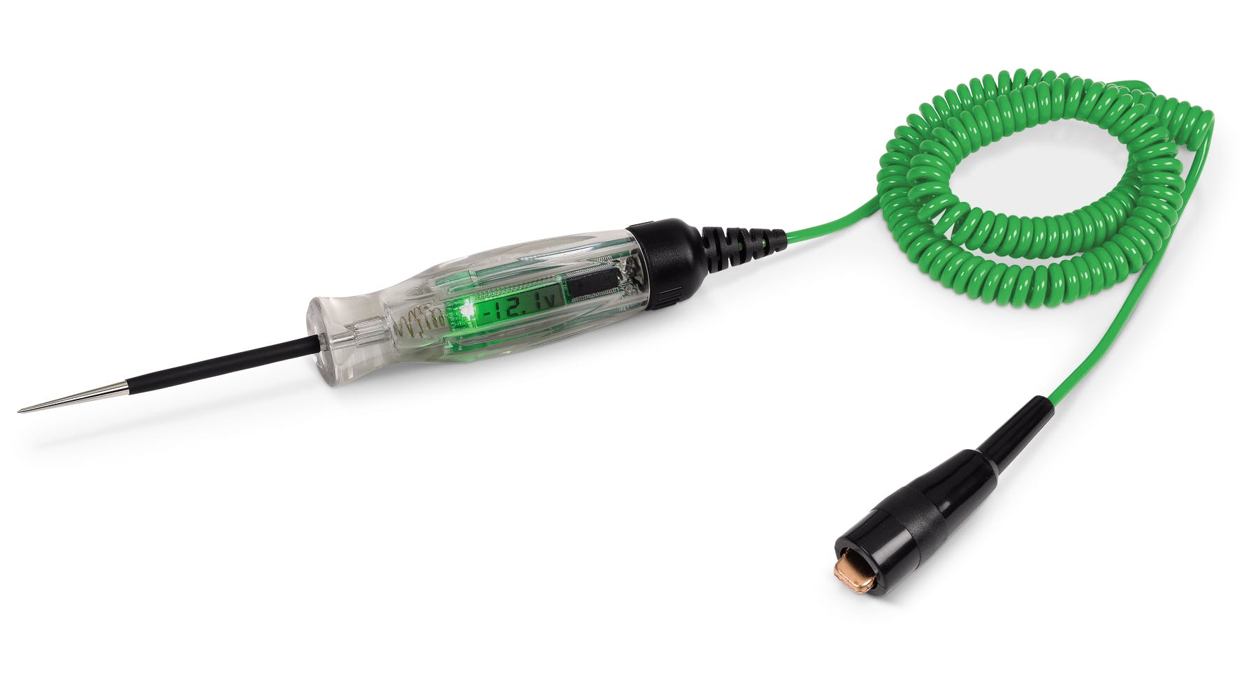 12 V DC Digital Display Circuit Tester (Green)