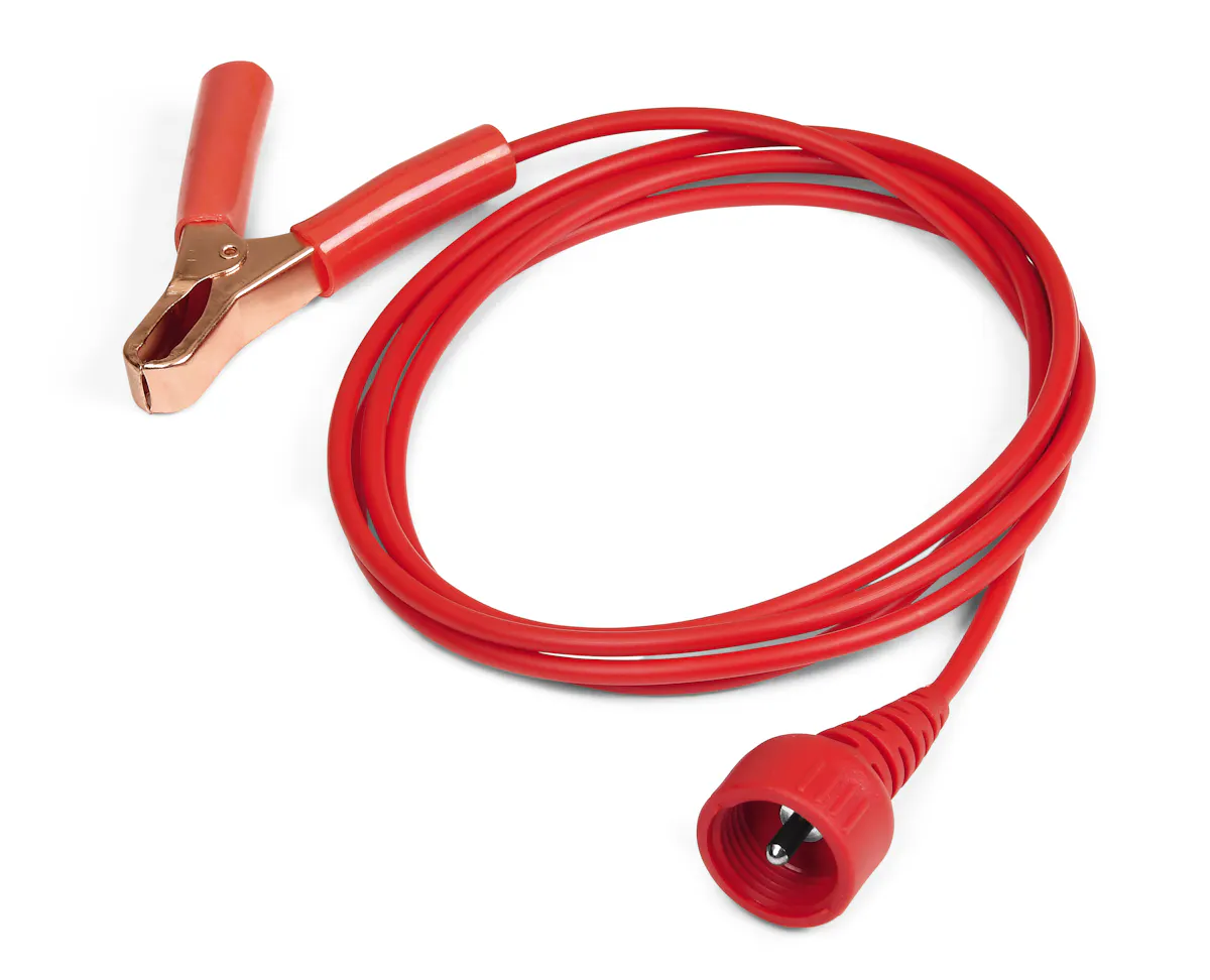 RED STRAIGHT W/HEAVY DUTY CLIP