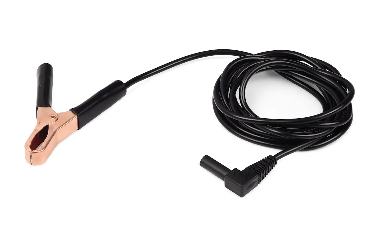 BLACK HD GROUND LEAD FOR DMM
