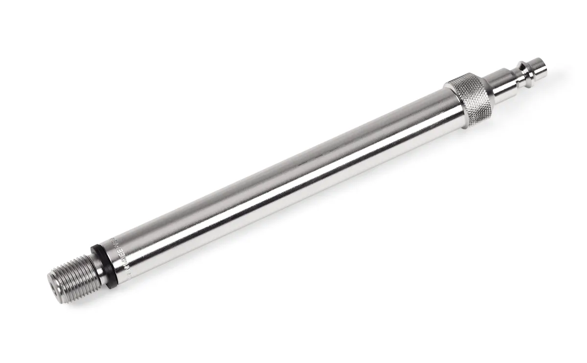 M14X1.25 LNG THRD CHROME ADPTR
