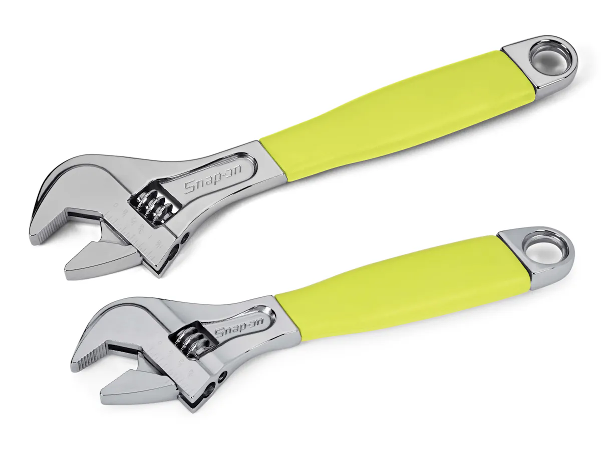 2 PC ADJ WRENCH SET FDP HI VIZ