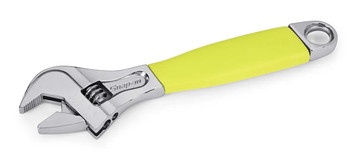 8IN ADJUSTABLE WRNCH FD HI-VIZ