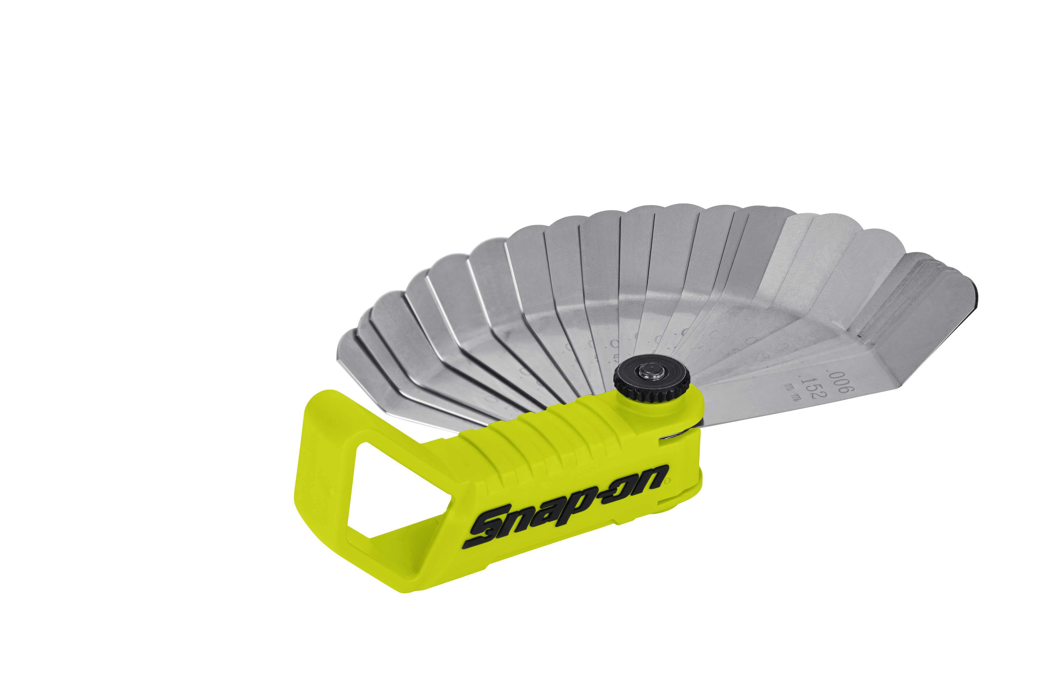 25 pc Offset 45° Feeler Gauge Blade Set (Hi-Viz) | FBBA325HV