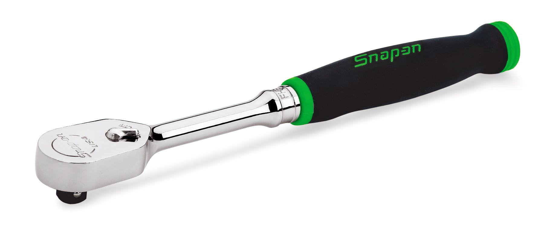 Snap-on Ratchet With Green/Black Comfort Grip Handle 3/8 Drive FH80G