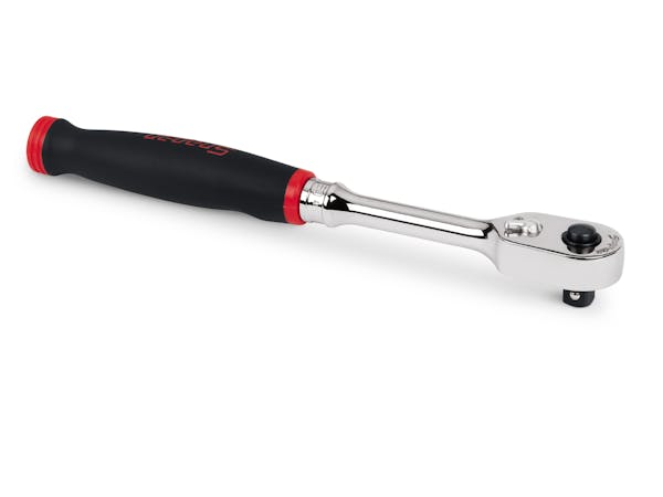 1/4 Drive Dual 80® Technology Soft Grip Standard Handle Quick-Release  Ratchet (Red), THR72