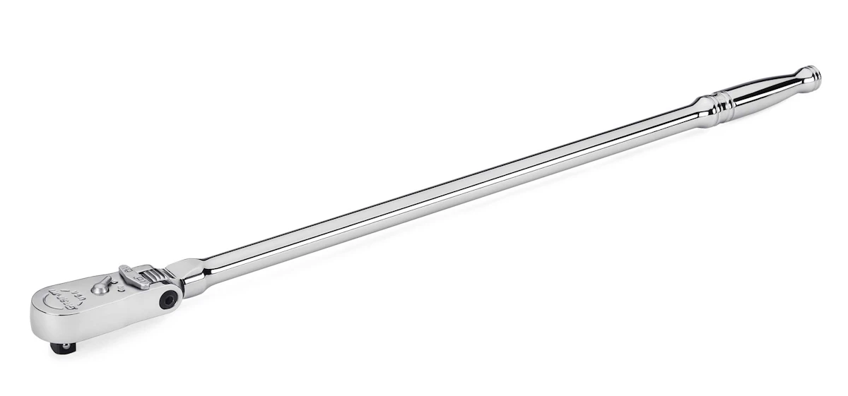 Snap-on FHD80MPPB Power Blue 3/8" Drive Flex Head Ratchet | 11" Multi-Position Indexible