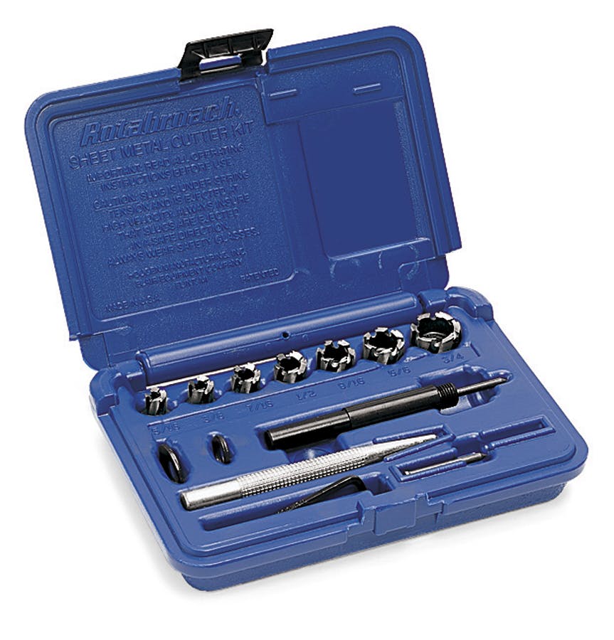 Blue Point Blue-Point Tools USA 7pc Hole Saw and Arbor Kit Set Cutting Tool Model LHS608 
