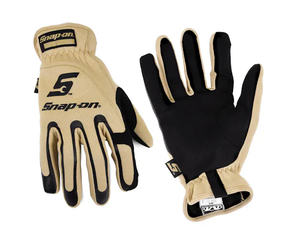 Marching Band Gloves - 100% Leather Gauntlet Gloves With Gold Snap - Formal Performance Gloves