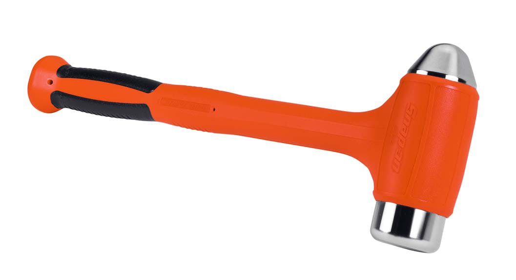 56 oz Ball Peen Soft Grip Dead Blow Hammer (Orange) | HBBD56O 