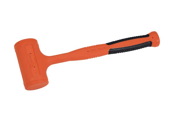 48 oz Soft Grip Dead Blow Hammer (Orange), HBFE48O