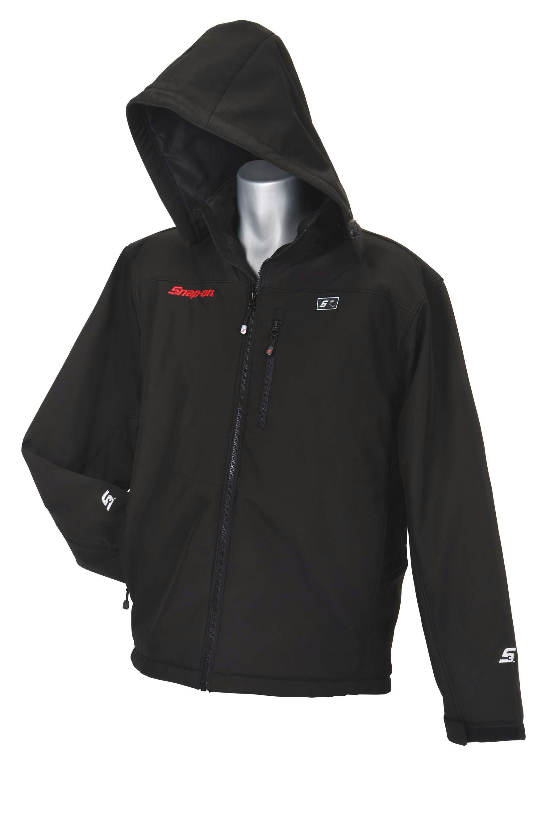 Heated Jacket Large HCJKTPMBKL Snap on Store