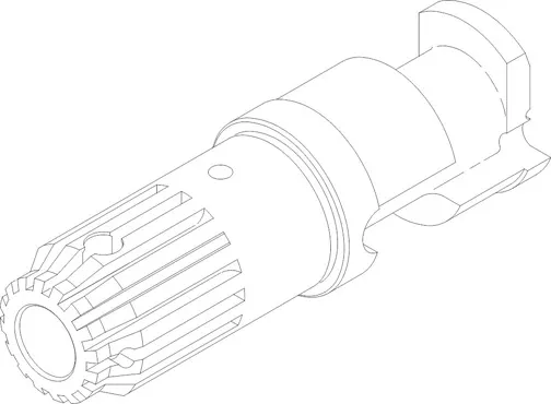 SPLINE ANVIL