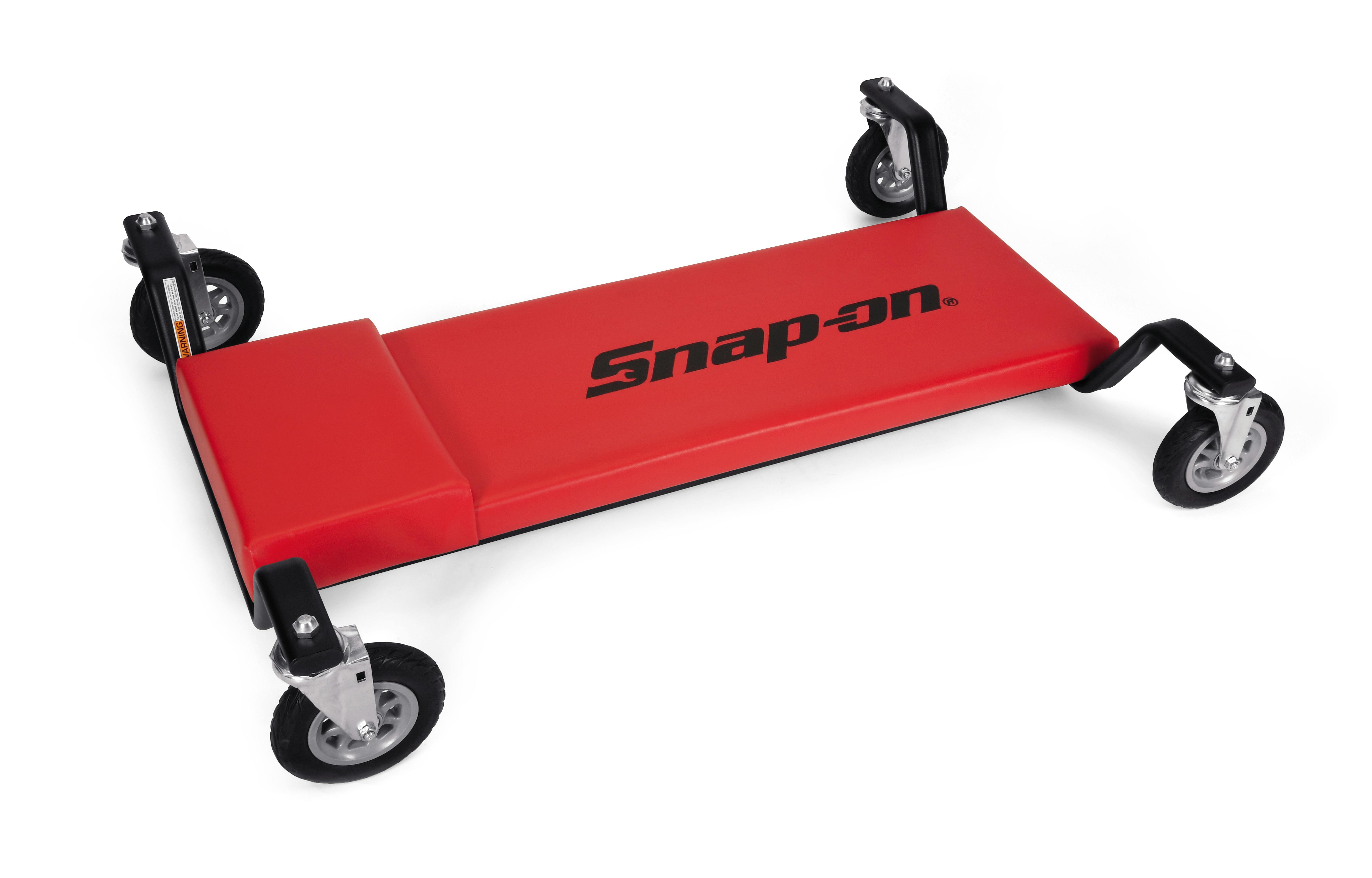 Flat-Oval Big Wheel Creeper (Red) - Snap-on Industrial