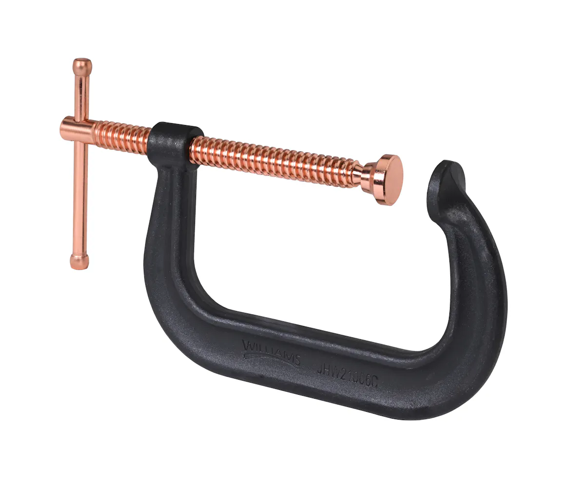 C-CLAMP COPPER SCREW 6"