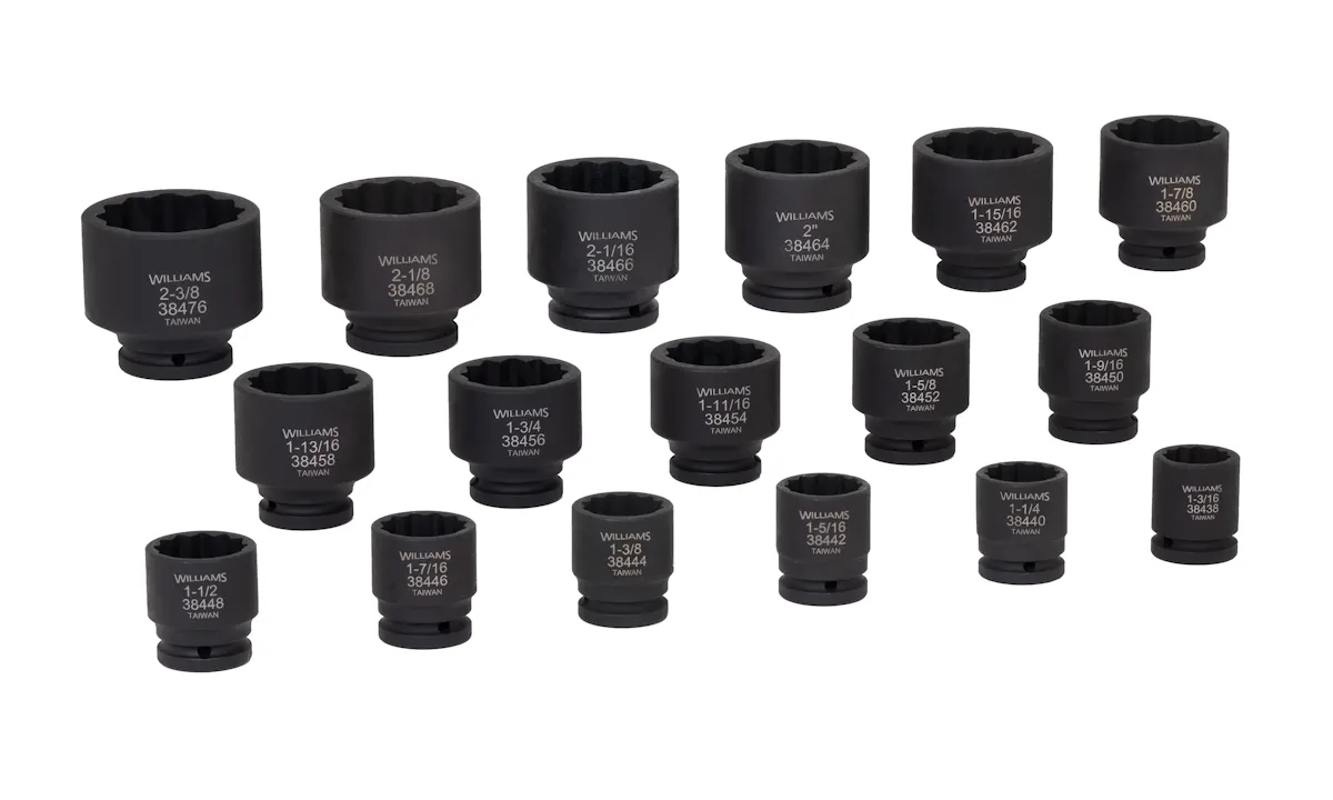 IMP SKT SET 3/4 17 PC STD 12PT